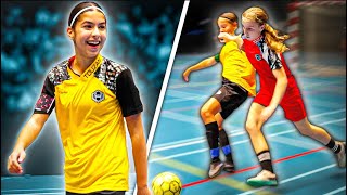 LINA TOUZANI MAAKT STUK 😱🔥  FC Straat League [upl. by Moffitt]