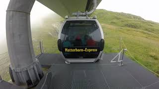 Switzerland  Gondola  Zermatt to Klein Matterhorn [upl. by Caryn]