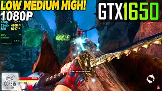 Shadow Warrior 3 GTX 1650  1080p Low Medium High [upl. by Roosnam]