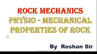 GATE 2023 MINING ENGINEERING ROCK MECHANICS DAY 1  STRESS AND STRAIN  ITS NUMERICAL [upl. by Mairym446]