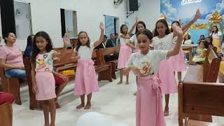 Culto Infantil  Herdeiros Do Reino 👑 Grupo De Coreografia [upl. by Wenonah]