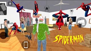 🤩 Spiderman Ghar Pe aa gya 💥🥰 Indian Theft Auto 💥😱Indian Bike Deriving 3d💥🤩New Update New Cheat Code [upl. by Chemar]