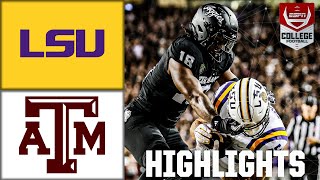 LSU Tigers vs Texas AampM Aggies  Full Game Highlights  ESPN College Football [upl. by Nace]