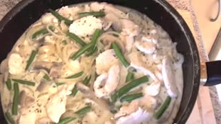 CREAMY HERBED CHICKEN AND MUSHROOMS WITH RICE [upl. by Lail]