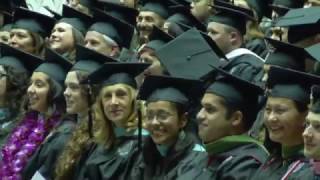 UNM Graduate Commencement  Fall 2016 [upl. by Irak]