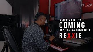 NAIRA MARLEY  COMING FT BUSISWAAH Beat Breakdown By REXXIE [upl. by Gertie]