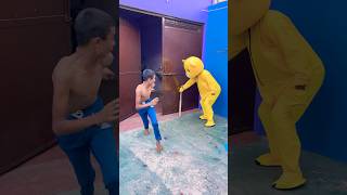 Chote ko bhari pad gya 😰😂🤣shortvideo funnyvideo [upl. by Nyltiak746]