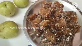 Amla Candy  How to Make Amla Candy at Home  Indian Gooseberry Sweet Recipe [upl. by Timotheus]