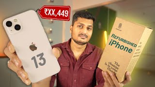 Refurbished iphone 13 from ControlZ Review  I bought Renewed iPhone Good or Bad 🥵 [upl. by Lupiv265]