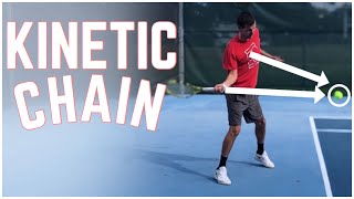 How to Perform Kinetic Chain on the Forehand [upl. by Halsy871]