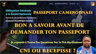 Passeport Camerounais [upl. by Millda]