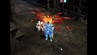 ชุดเซ็ท1000 ไนท์ Set item Blue Eye  Dragon Knight LV1000 mu online season 14 [upl. by Arrahs584]