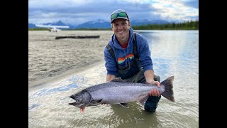 S21Ep16 Fly Out King Salmon Fishing in Alaska [upl. by Ydnyc]