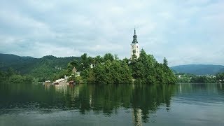 Slovenya  Bled Gölü [upl. by Dorrehs539]