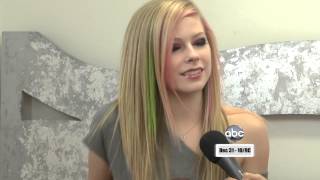 Avril Lavigne Interview  NYRE 2011 [upl. by Ralston]