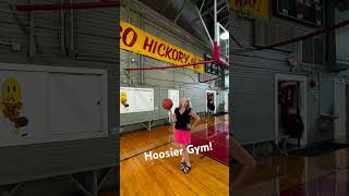 Fun at Hoosier Gym in Knightstown Indiana daytrips basketball [upl. by Lalo589]