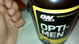 Opti men multivitamins review URDU [upl. by Hannavahs]