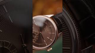 Rolex Cellini Dual Time Rose Gold Automatic Mens Watch 50525 l SwissWatchExpo [upl. by Akamaozu]