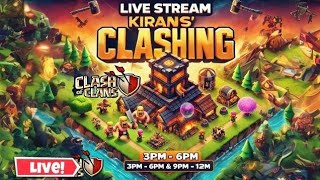 War attacks with base review khatarnak🔥🔥 live gameplay 🔴clashofclanbasevisiting [upl. by Goodard]