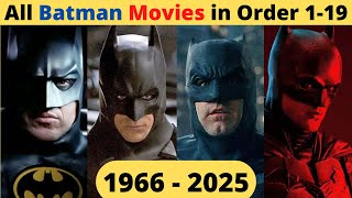 All Batman Movies List  How to watch Batman movies in order  In Hindi [upl. by Comethuauc]