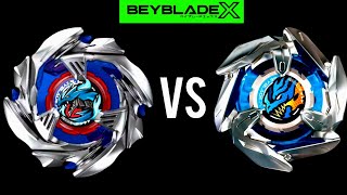 COBALT DRAGOON 260C vs DAGGER DRAN 460R  BEYBLADE X BATTLE [upl. by Enelam]