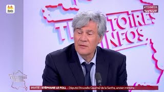 Invité  Stéphane Le Foll Député Nouvelle Gauche du Mans  Territoires dinfos 17052018 [upl. by Asecnarf902]