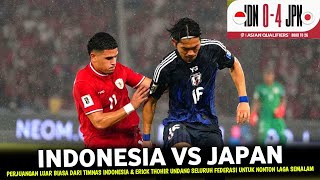 🔴 HASIL AKHIR SKOR 40 • ERICK THOHIR UNDANG SEMUA FEDERASI UNTUK NONTON TIMNAS INDONESIA VS JAPAN [upl. by Aldin]