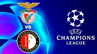 Benfica 13 Feyenoord en vivo Champions League [upl. by Anonyw]