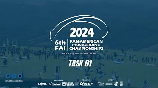 Panamericano de Paragliding  Andradas MG Task 01 [upl. by Laaspere784]