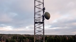 Radiolänksoldat på Ledningsregementet [upl. by Matless353]