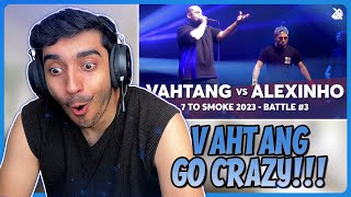 SAVAGE REACTS  VAHTANG 🇷🇺 vs Alexinho 🇫🇷  GRAND BEATBOX BATTLE 2023 7 TO SMOKE  Battle 3 [upl. by Einotna]