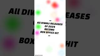 All Diwali Releases Of 2024 Are Box Office Hit  bhoolbhulaiya3 singhamagain amaran luckybhaskar [upl. by Anniken]