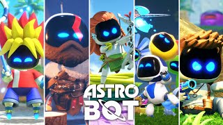 ASTRO BOT PS5  All PS Exclusive Franchise Levels 4k [upl. by Livingstone]