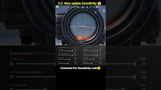 😱 BGMI Scope Setting 2x 3x 4x 6x 8x  New Best Sensitivity Settings  No Recoil shorts bgmi viral [upl. by Tiedeman36]