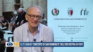 Il 21 luglio ‘Concerto di San Domenico’ dell’orchestra di fiati [upl. by Anihc]