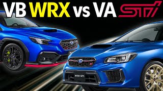 VB WRX vs VA WRX STI  Why I chose the WRX [upl. by Stagg]