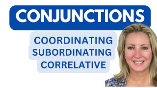 What is a Conjunction 3 Types of Conjunctions  Coordinate  Subordinate  Correlative free PDF [upl. by Hubbard]