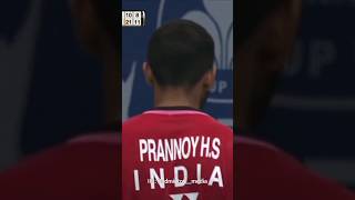 HS Prannoy vs Lee Chong Wei  Badminton Backhand Smash  Badminton Rally [upl. by Oicnedif296]