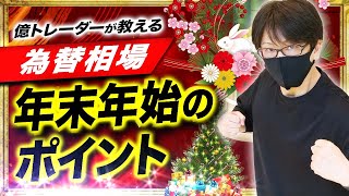 【為替相場】年末年始トレードの注意点を解説！海外勢の動向など気になるポイントを徹底解説 [upl. by Ellinej]