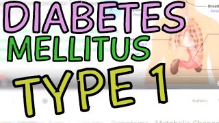 Diabetes Mellitus Type 1  Causes  Symptoms  Hyperglycemia  Ketoacidosis [upl. by Chilton106]