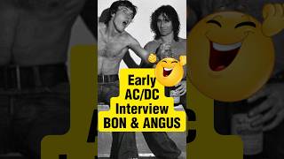 Bon Scott amp Angus Young Early ACDC Tour of England acdc bonscott 70srock classicrock [upl. by Furlani]