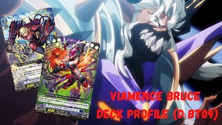 DIABOLOS ARE BACK IN TOWN Viamence Bruce Deck Profile DBT09 VANGUARD OVERDRESS [upl. by Inafit]