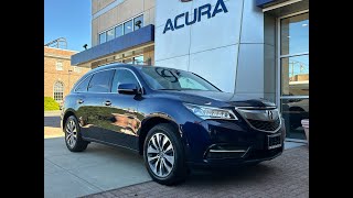 2014 Acura MDX Tech Pkg Norwalk Fairfield Stamford Darien Greenwich CT [upl. by Ellehsem]