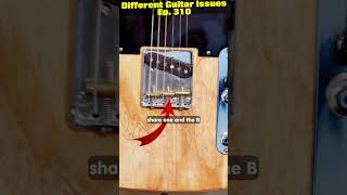 Telecaster Bridge Intonation  Saddles [upl. by Castora]