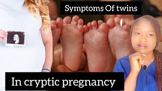 Twins in cryptic pregnancy Symptoms of twin pregnancy How to diagnose it crypticpregnancy twins [upl. by Lawton799]