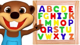 ABC Song Learn English Alphabet for Children with Busy Beavers More Nursery Rhymes amp Kids Songs [upl. by Myrilla]