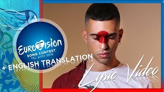 Mahmood  Soldi  LYRIC VIDEO w English Translation  Eurovision 2019 Italy [upl. by Tedie84]