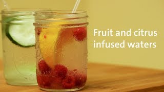 Delicious Fruit and Vegetable Infused Water Recipes [upl. by Euphemie]