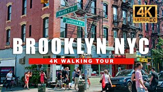 🇺🇸 NEW YORK CITY Walking Tour 4K HDR 60fps  BROOKLYN  DOWNTOWN BROOKLYN [upl. by Ahsercul]