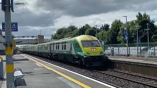 Irish Rail Class 201MK4 Intercity Hazelhatch amp Celbridge [upl. by Emmery]